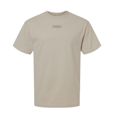 Bone Printed Premium T-Shirt Front