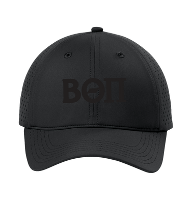 Deep Black Caps Front