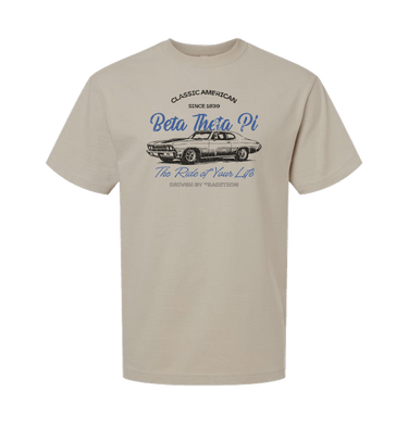 Bone Printed Premium T-Shirt Front