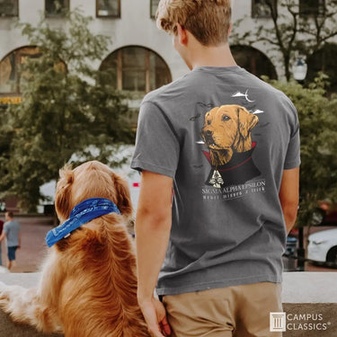 Vampire Retriever Short Sleeve Pocket Tee Campus Classics