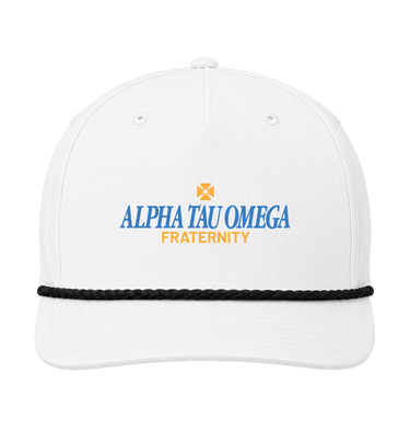 White/Black Caps Front