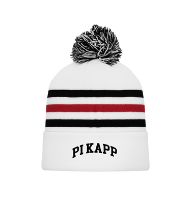CHICAGO WHITE Beanie Front
