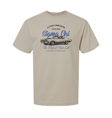 Bone Printed Premium T-Shirt Front