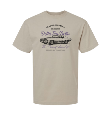 Bone Printed Premium T-Shirt Front