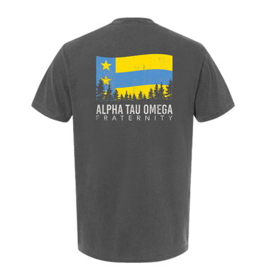 Pepper Printed Premium T-Shirt Back