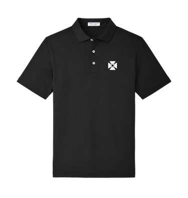 Black Polo Shirt Front