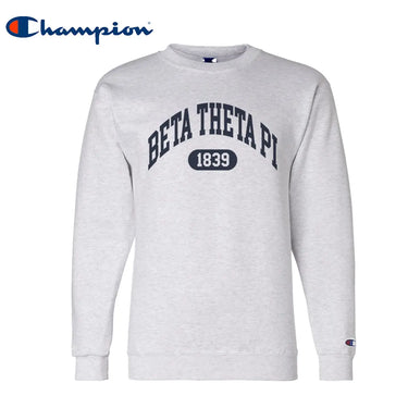 New! Beta Champion Collegiate Crewneck Beta Theta Pi