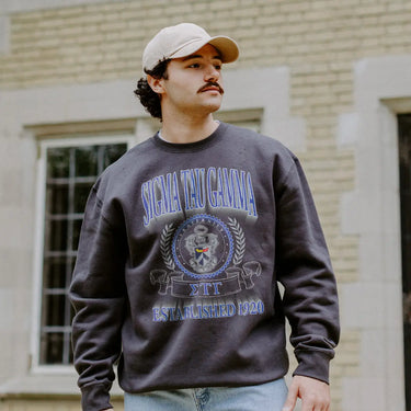 Sigma Tau Gamma Fraternity Heavyweight Graphic Crewneck