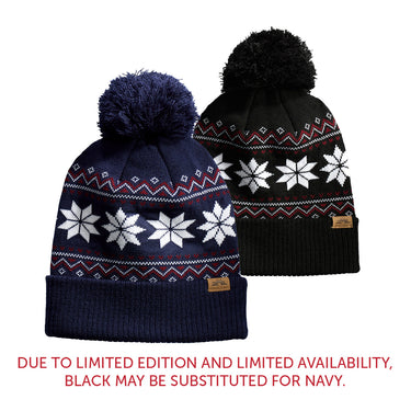 ZBT Knitted Pom Beanie Zeta Beta Tau