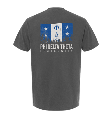 Pepper Printed Premium T-Shirt Back
