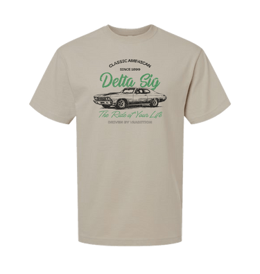 Bone Printed Premium T-Shirt Front
