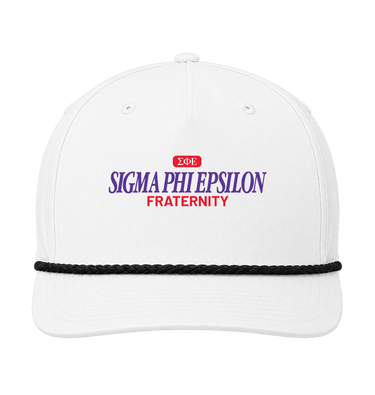 White/Black Caps Front
