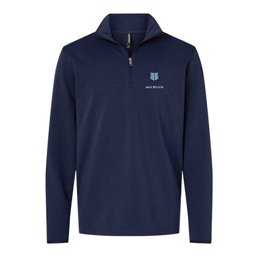 Phi Delt Embroidered Symbol Quarter Zip Phi Delta Theta