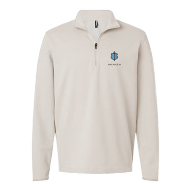 Phi Delt Embroidered Symbol Quarter Zip Phi Delta Theta