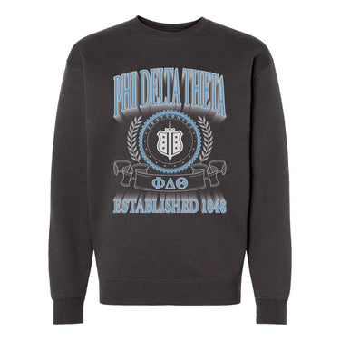 Phi Delt Frat Heavyweight Graphic Crewneck.