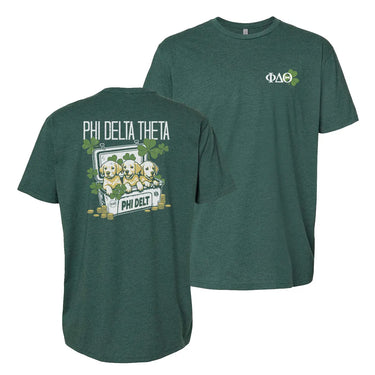 Green Fraternity St.Patrick's t-shirt