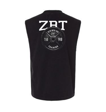 True Black Vests Back