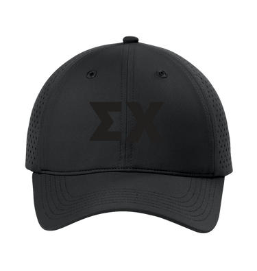 Deep Black Caps Front