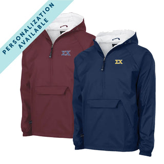 Sigma Chi Classic 1/4 Zip Rain Jacket Sigma Chi
