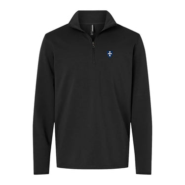 New! Sigma Chi Embroidered Symbol Quarter Zip Sigma Chi