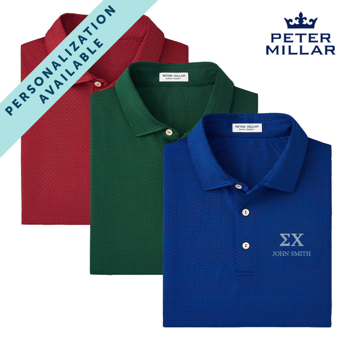 Sigma Chi Polos - Campus Classics