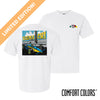New! Sigma Chi Limited Edition Comfort Colors Brickyard Burnout Short Sleeve Tee