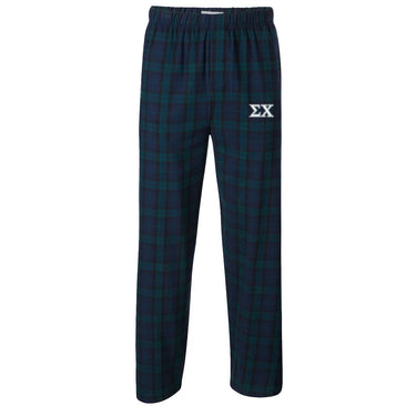 Sigma Chi Blackwatch Plaid Flannel Pants