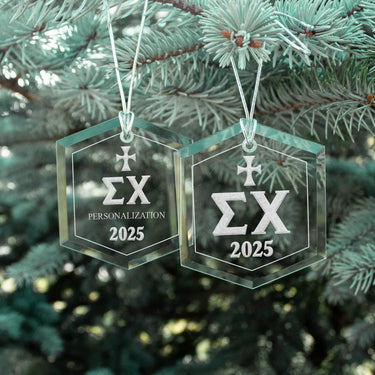 New! Sigma Chi 2025 Limited Edition Holiday Ornament Sigma Chi