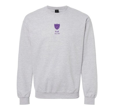 SAE Alumni Embroidered Symbol Crewneck