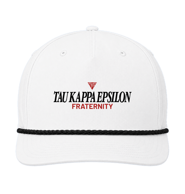 White/Black Caps Front