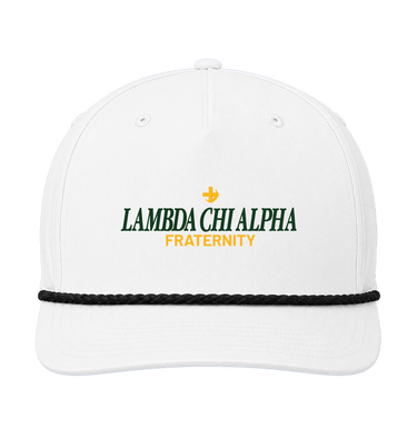 White/Black Caps Front