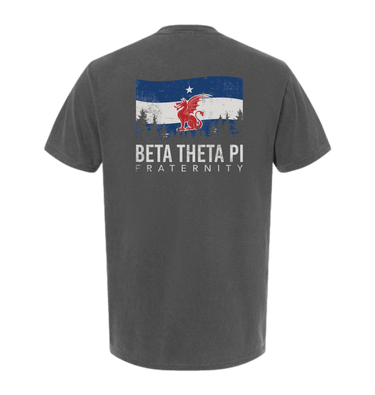 Pepper Printed Premium T-Shirt Back
