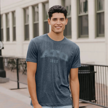 New! ATO Monochrome Brotherhood Short Sleeve Tee Alpha Tau Omega