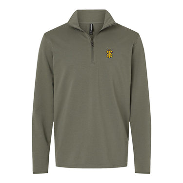 ATO Embroidered Symbol Quarter Zip Alpha Tau Omega
