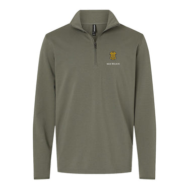 ATO Embroidered Symbol Quarter Zip Alpha Tau Omega