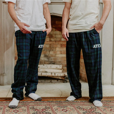 ATO  Blackwatch Plaid Flannel Pants