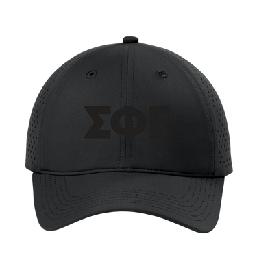 Deep Black Caps Front