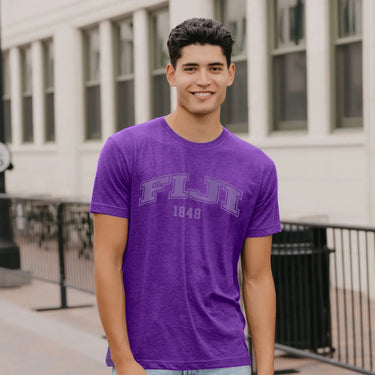 New! FIJI Monochrome Brotherhood Short Sleeve Tee Phi Gamma Delta