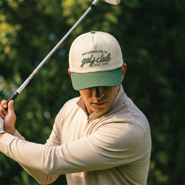 New! Green Golf Club Hat