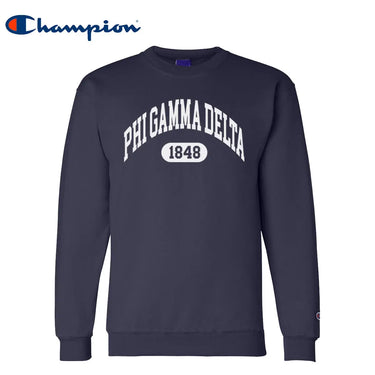 New! FIJI Champion Collegiate Crewneck Phi Gamma Delta