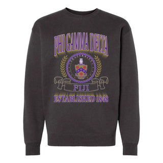 FIJI Frat Heavyweight Graphic Crewneck.
