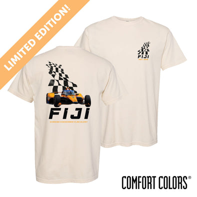 New! FIJI Limited Edition Comfort Colors Checkered Champion Short Sleeve Tee