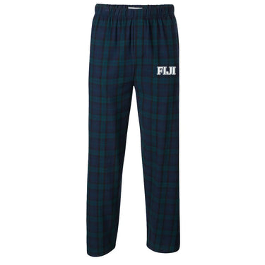 FIJI Blackwatch Plaid Flannel Pants