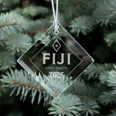 New! FIJI 2025 Limited Edition Holiday Ornament Phi Gamma Delta