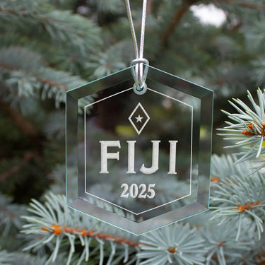 New! FIJI 2025 Limited Edition Holiday Ornament Phi Gamma Delta
