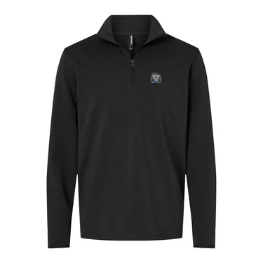New! ZBT Embroidered Crest Quarter Zip Zeta Beta Tau