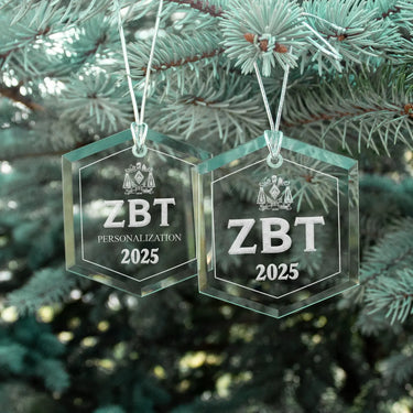 New! ZBT 2025 Limited Edition Holiday Ornament Zeta Beta Tau