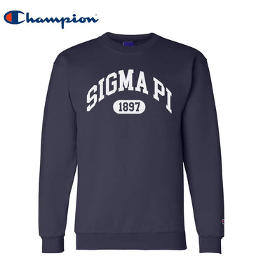New! Sigma Pi Champion Collegiate Crewneck Sigma Pi
