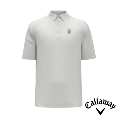 New! Sigma Pi White Callaway Crest Polo Sigma Pi