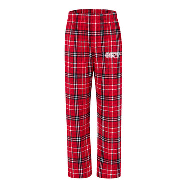 Phi Tau Red Plaid Flannel Pants